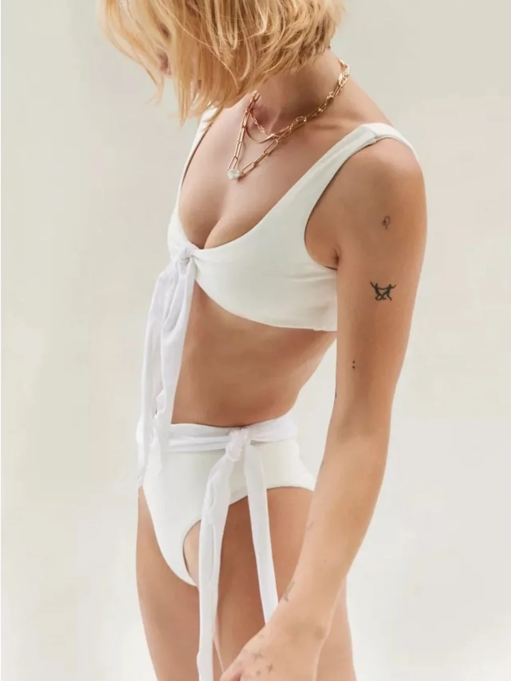 FRANKIE’S BIKINIS x Pamela Anderson Gaia Bikini Top in Surf Bunny